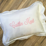 Scallop Edge Boudoir Pillow