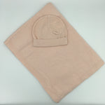 Organic Cotton Blanket & Cap Set