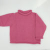 Cotton Rollneck Sweater FUCHSIA