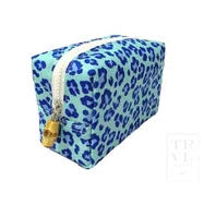 Mini On Board Bag - Aqua Cheetah