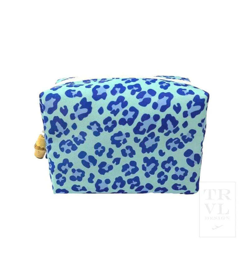 Mini On Board Bag - Aqua Cheetah