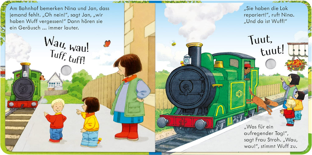 Poppy & Sam's Noisy Train Book